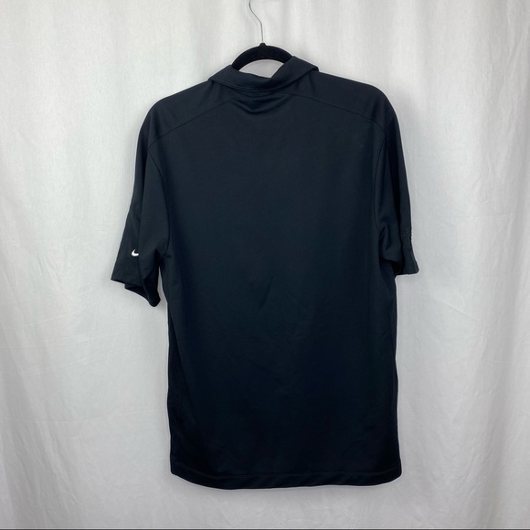 Nike Black Dri-Fit Golf Polo Shirt, L - Picture 3 of 8
